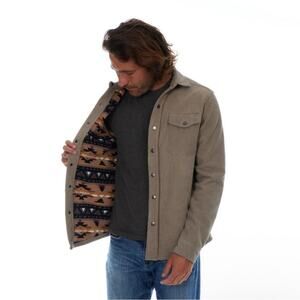NWT Harvey Corduroy Microfiber Lined Jacket Size Large